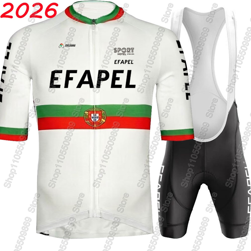 Mountain Biking Jersey - Portugal 2026 Efapel Team Cycling Jersey