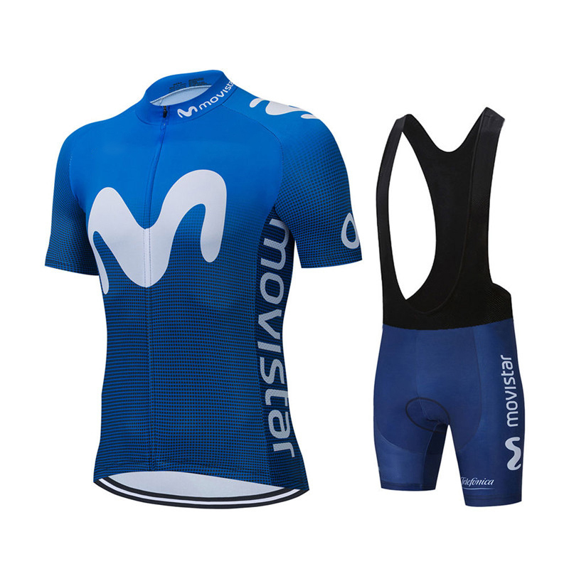 Mountain Biking Jersey - New Summer Movistar Team Cycling Jersey