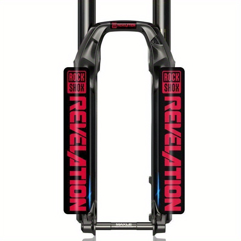 Mountain Biking Logo - 2Pcs Rockshox Bike Fork Protection Stickers