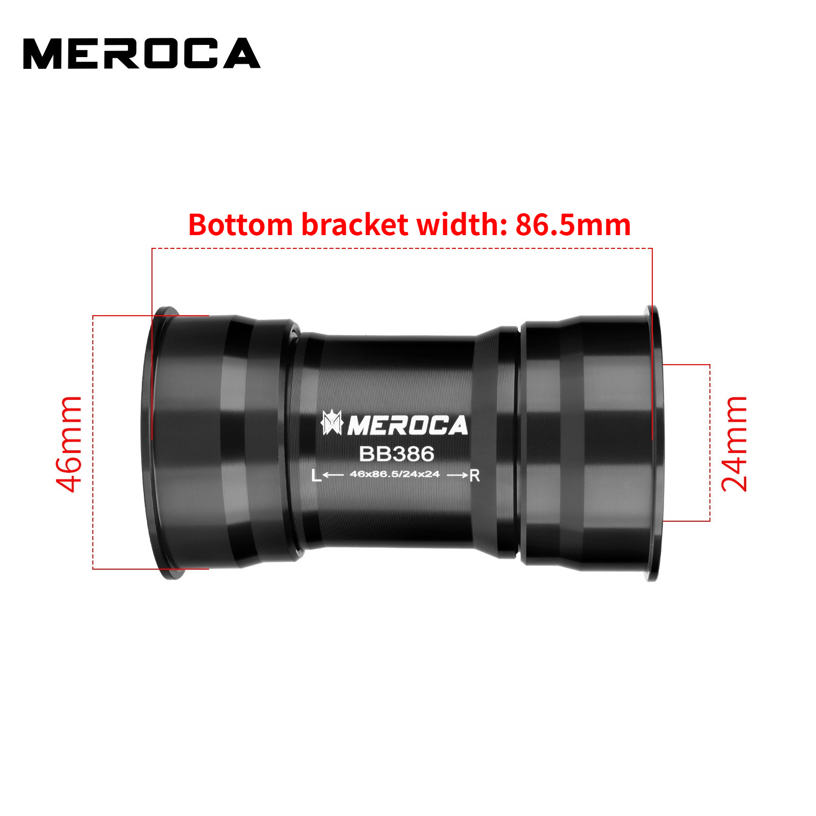 MEROCA bb386 24mm bottom brack - огляд і ціна Bottom Bracket Press