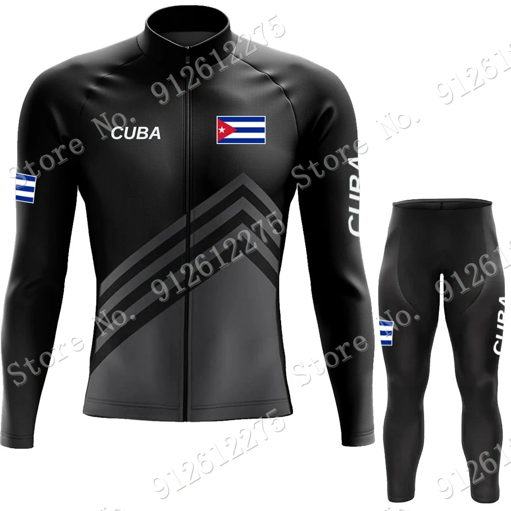 Cuba Cycling Jersey Set Cyclin - огляд і ціна Mountain Biking Long Sleeve Shirt