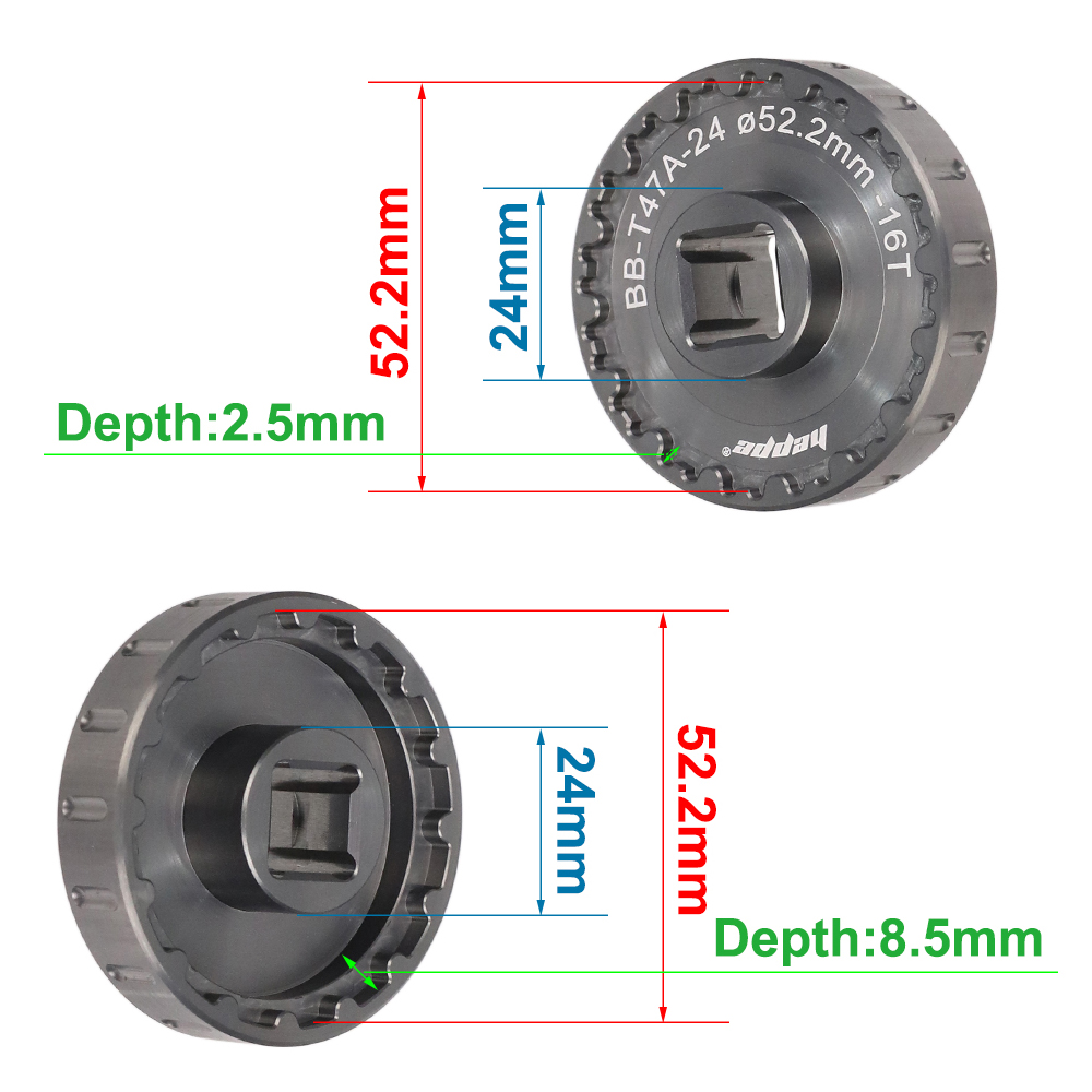 HEPPE Dual-use Bike T47 Bottom - огляд і ціна Bottom Bracket Press