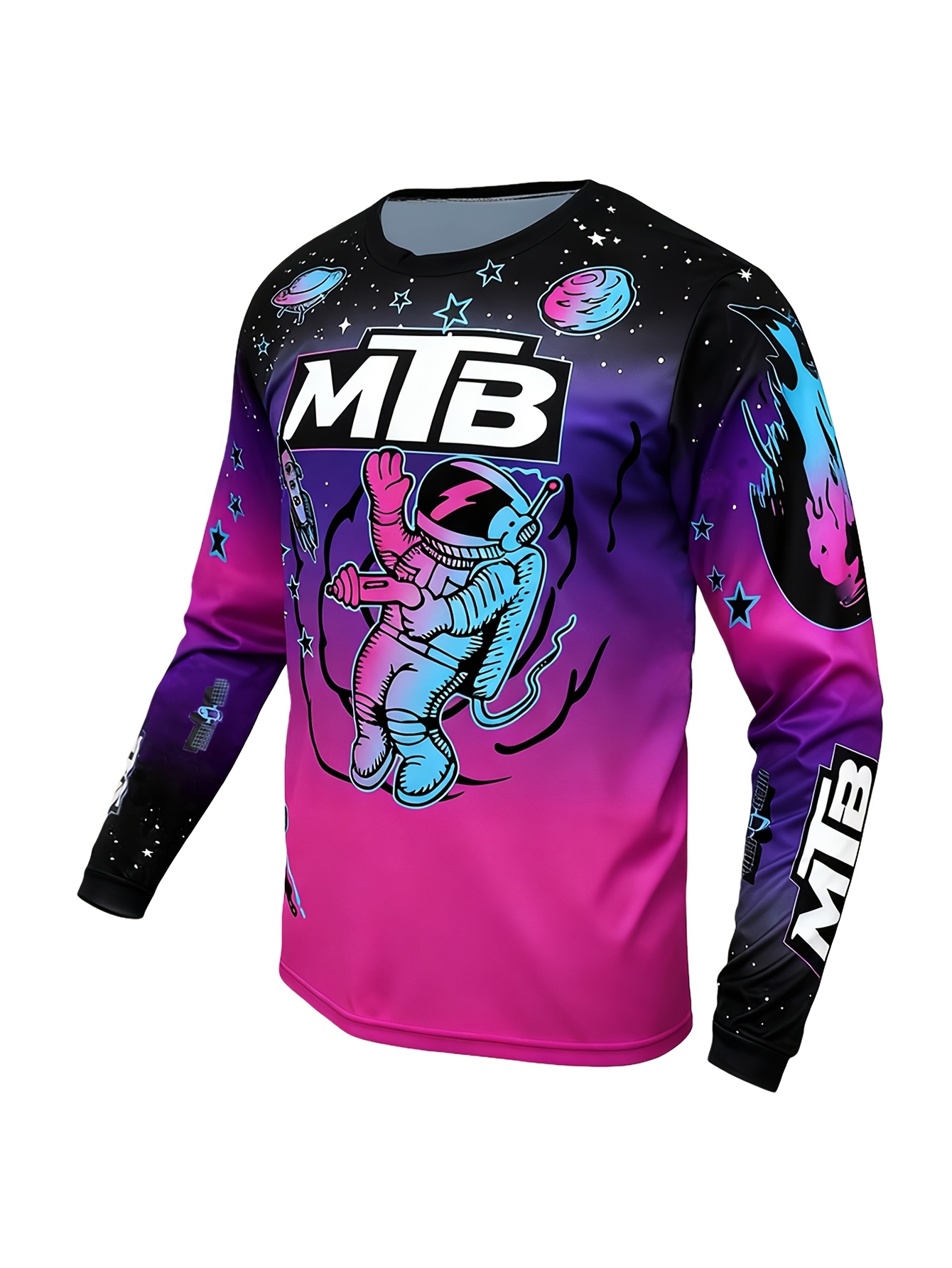 MTB Long Sleeve Motocross Jers - огляд і ціна Mountain Biking Long Sleeve Shirt