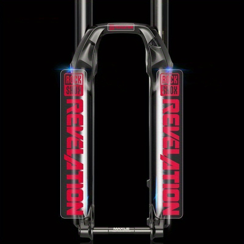 2Pcs Rockshox Bike Fork Protec - огляд і ціна Mountain Biking Logo
