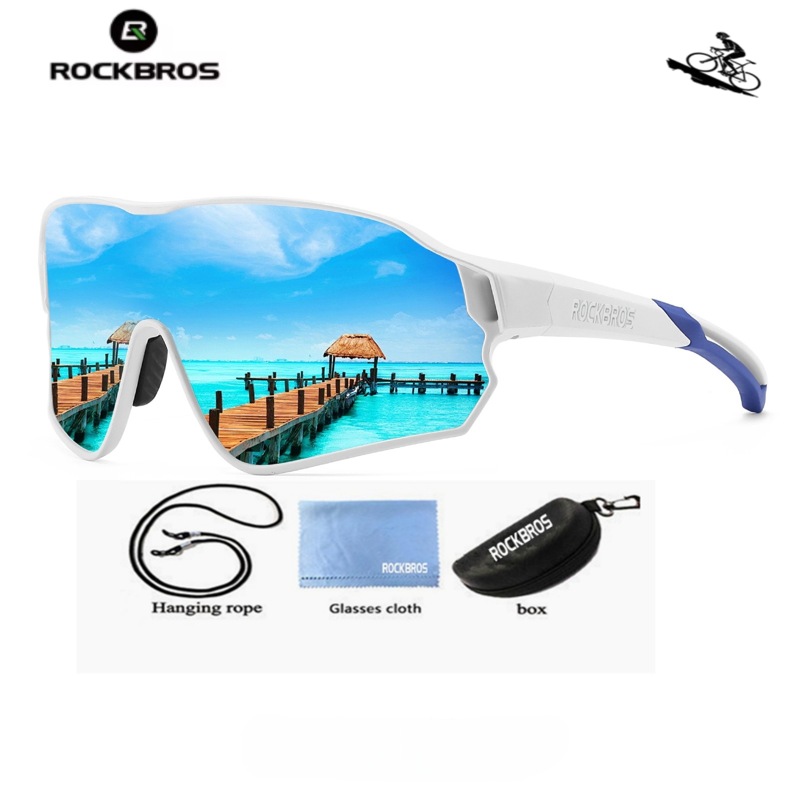 ROCKBROS Bicycle Polarized Gla - огляд і ціна Mountain Biking Sunglasses