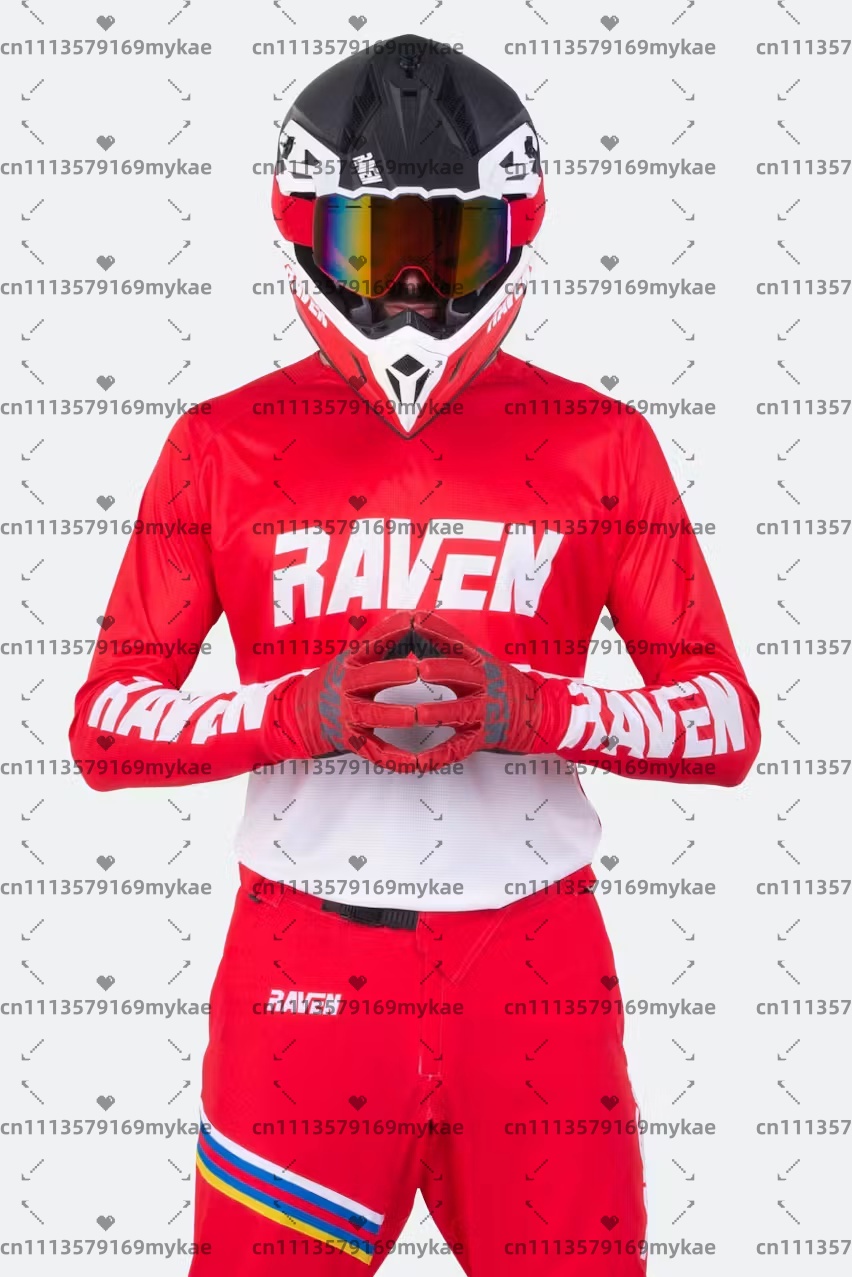 Men's Raven Jersey DH Motorcyc - огляд і ціна Mountain Biking Long Sleeve Shirt