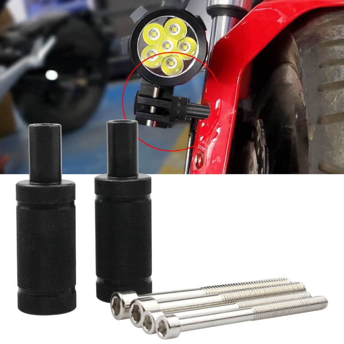 Motorcycle Headlight Mount Hol - огляд і ціна Xtreme Mountain Biking